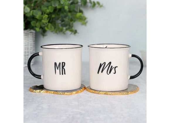 Mr and Mrs Mug Set