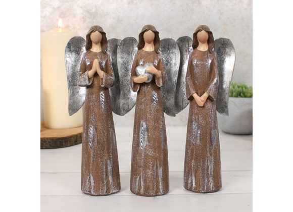 Trio of Medium Angels RRP £34.99