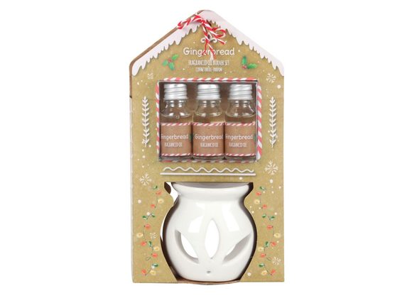 Gingerbread Oil Burner Gift Set STOCK DUE SOON