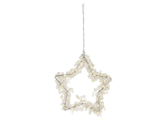 Medium Beaded Star Decoration STOCK DUE SOON