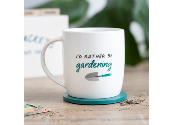 I'd Rather Be Gardening Ceramic Mug