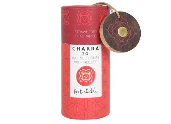 Strawberry Root Chakra Incense Cones