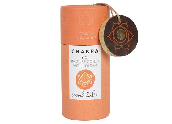 Orange Sacral Chakra Incense Cones