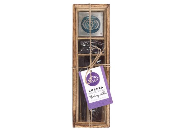 Third Eye Chakra Wooden Incense Gift Set