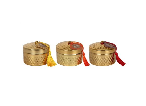 10cm Kasbah Scented Candle Pot with Tassel