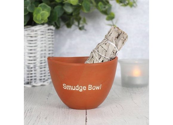 10cm Natural Terracotta Smudge Bowl