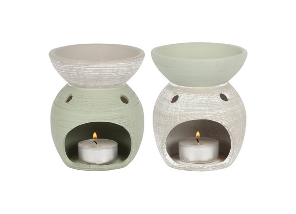 11cm Two Tone Ceramic Oil Burner