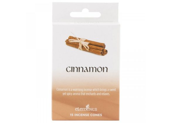 12 Packs of Elements Cinnamon Incense Cones