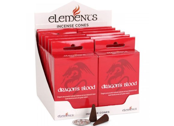 12 Packs of Elements Dragon's Blood Incense Cones