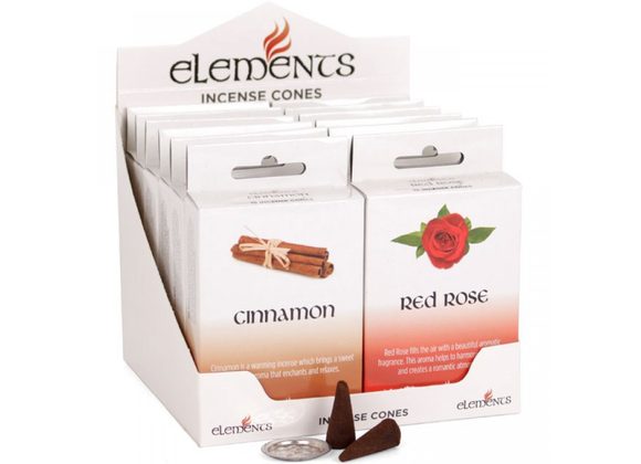 12 Packs of Elements Incense Cones Mixed Fragrances