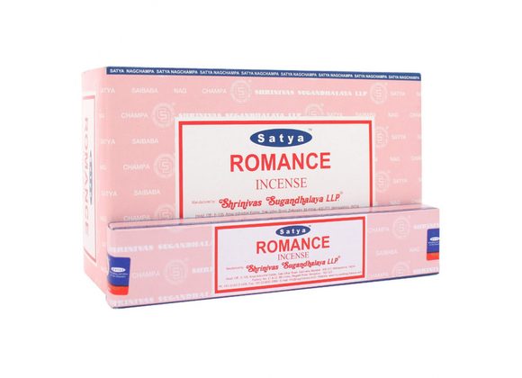 12 Packs of Romance Incense Sticks by Satya