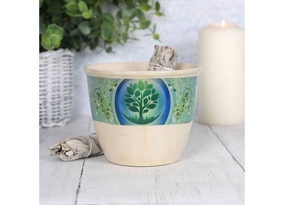 12.5cm Tree of Life Smudge Bowl STOCK DUE SOON