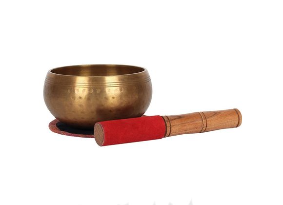 12cm Beaten Brass Singing Bowl RRP £49.99 STOCK DUE SOON