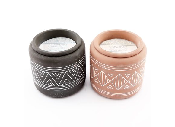 12cm Scented Terracotta Candle Pot RRP £19.99 