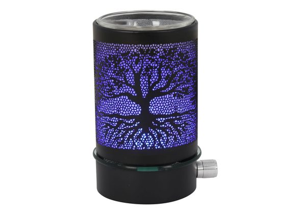 13.5cm Black Tree of Life Plug In Wall Aroma Lamp RRP £34.99