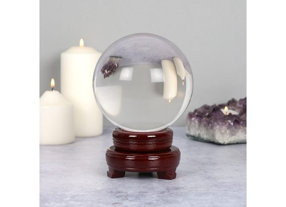 13cm Crystal Ball with Stand RRP £49.99