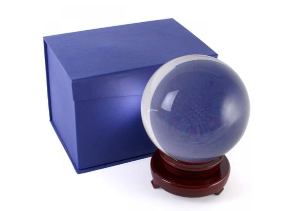 15cm Crystal Ball with Stand RRP £69.99