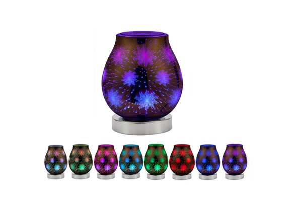 17cm Starburst LED Oil Burner RRP £39.99 STOCK DUE 21/2/22