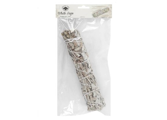 22cm White Sage Smudge Stick STOCK DUE SOON