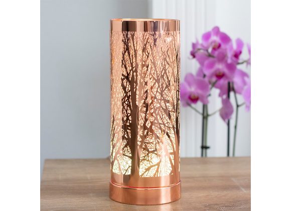 26cm Rose Gold Tree LED Oil Burner/Wax Warmer RRP £39.99