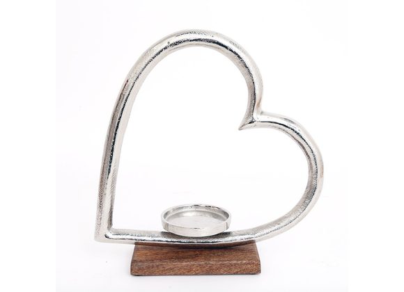 28cm Heart Candle Holder STOCK DUE 18/11/21