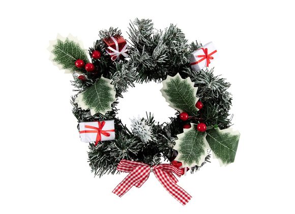 30cm Nordic Decorated Wreath STOCK DUE SOON