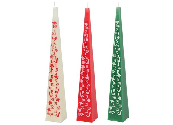 33cm Elf Advent Candle STOCK DUE 29/10/21