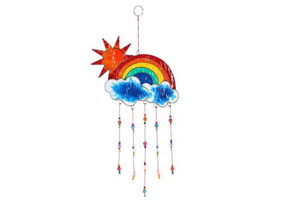 35cm Sun and Rainbow Suncatcher STOCK DUE 20/11/21