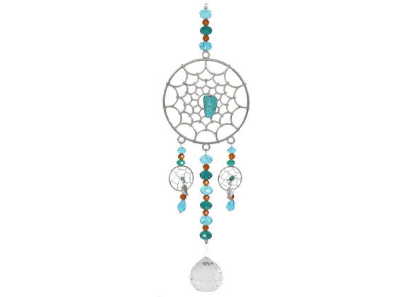 45cm Hanging Dreamcatcher Crystal STOCK DUE 29/11/21