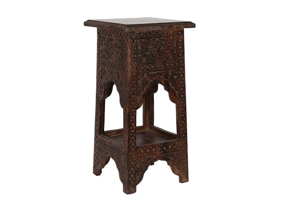 45cm Mango Wood Temple Table RRP £49.99 STOCK DUE SOON