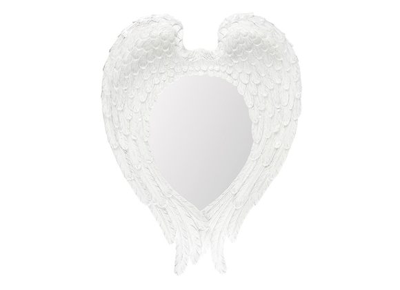 55cm White Glitter Angel Wing Mirror RRP £99.99