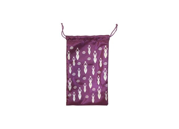 5x8 Purple Goddess Drawstring Bag STOCK DUE 29/10/21