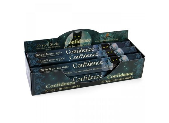 6 Packs of Confidence Spell Incense Sticks by Lisa Parker STOCK DUE 30/12/21