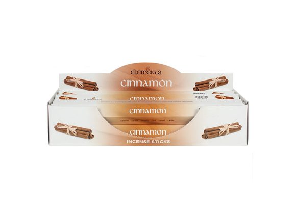 6 Packs of Elements Cinnamon Incense Sticks