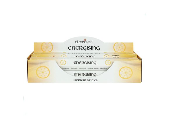 6 Packs of Elements Energising Incense Sticks STOCK DUE 30/12/21