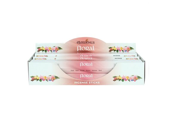 6 Packs of Elements Floral Incense Sticks