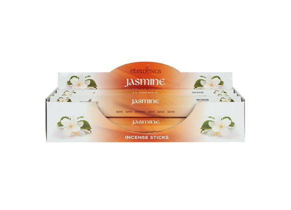 6 Packs of Elements Jasmine Incense Sticks STOCK DUE SOON