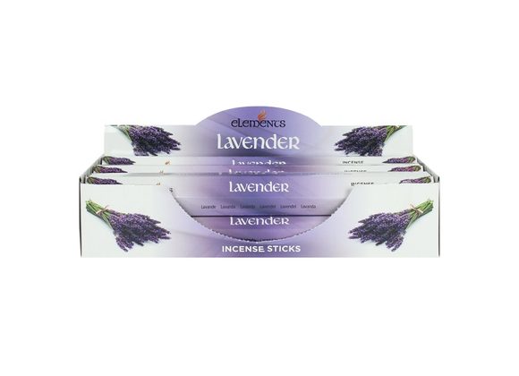 6 Packs of Elements Lavender Incense Sticks STOCK DUE SOON