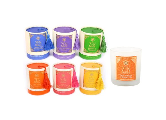 7.5cm Zen Scented Candle Pot STOCK DUE 18/11/21