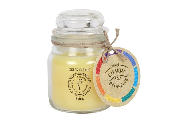 9cm Solar Plexus Chakra Scented Candle 