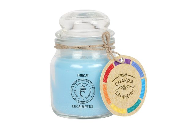 9cm Throat Chakra Scented Candle