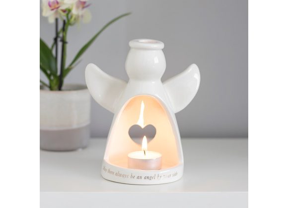 Angel By Your Side Tealight Holder