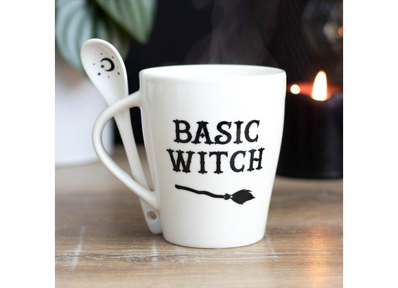 Basic Witch Mug and Spoon Set STOCK DUE SOON 20/11/21