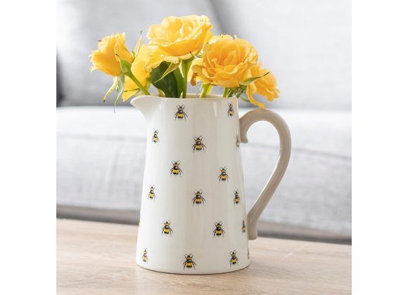 Bee Ceramic Flower Jug STOCK DUE SOON