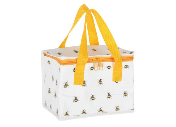 Bee Print Lunch Bag STOCK DUE 28/2/22