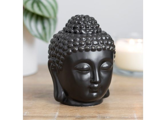 Black Buddha Head Oil Burner