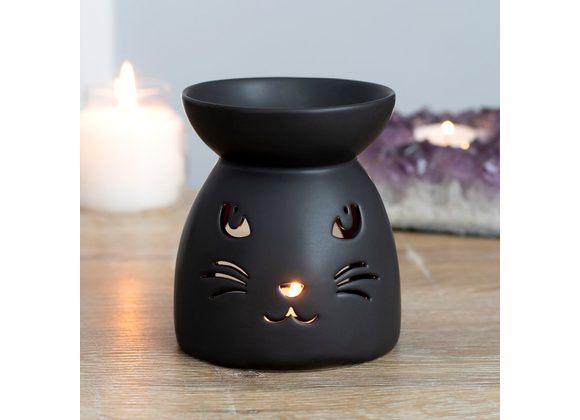 Black Cat Cut Out Oil Burner