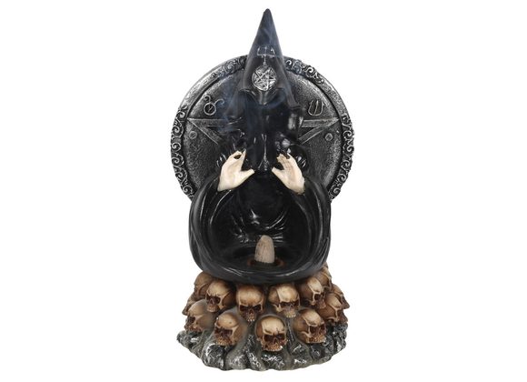 Black Cloak Backflow Burner and Incense Stick Holder