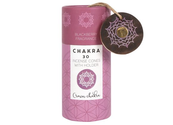 Blackberry Crown Chakra Incense Cones