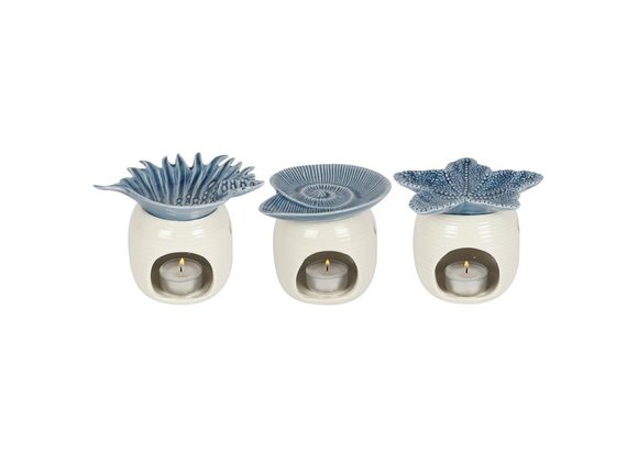 Blue Seashell Oil Burner 